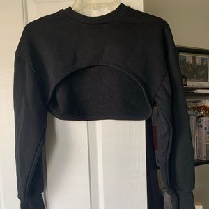 Zara Super Crop Sweatshirt